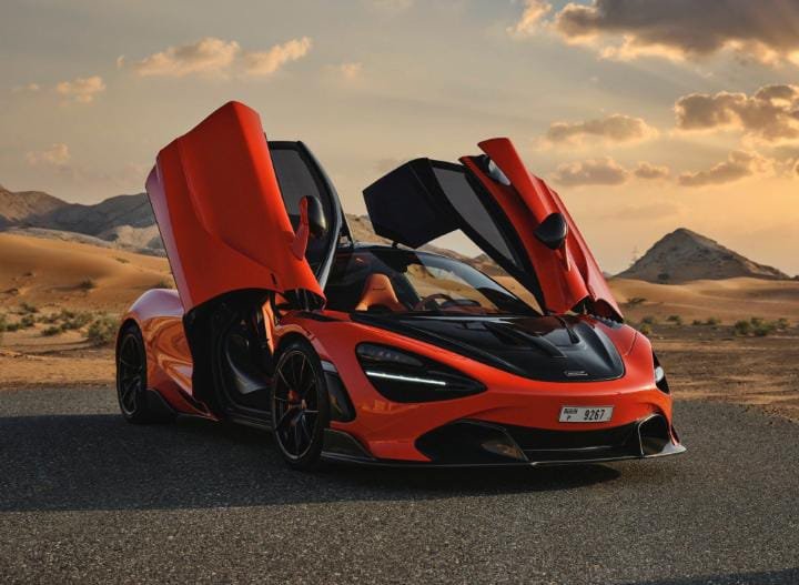 MCLAREN 720S ORANGE 2020