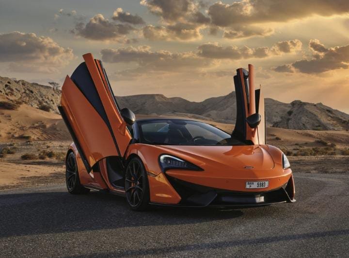 MCLAREN 570S SPYDER ORANGE 2020