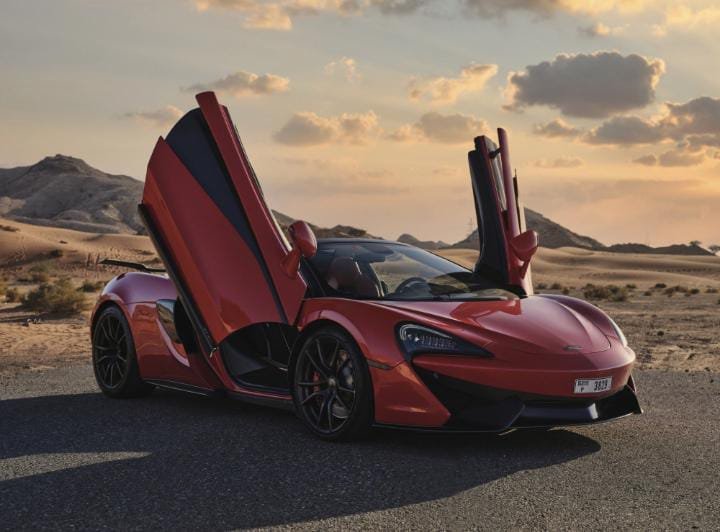 MCLAREN 570S SPYDER RED 2020