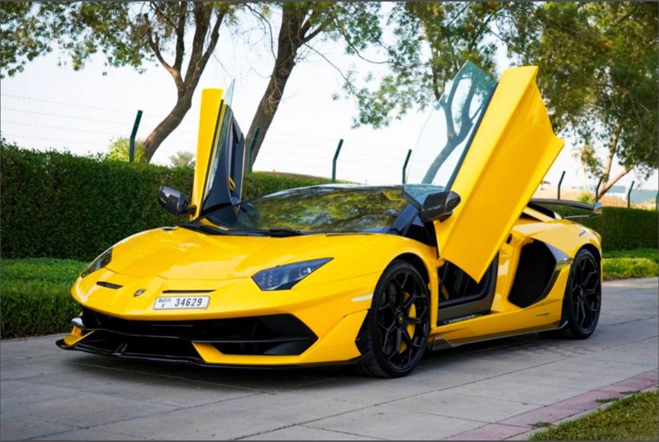 Rent Lamborghini Aventador Roadster 2019 In Dubai