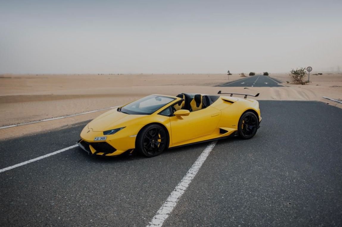Lamborghini Huracan Spyder Yellow 2019