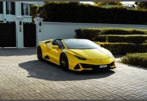 Lamborghini Huracan Evo Spyder Yellow 2022