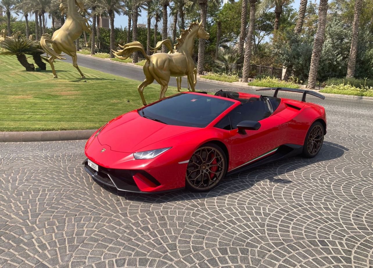 Lamborghini Huracan Performance Red 2019