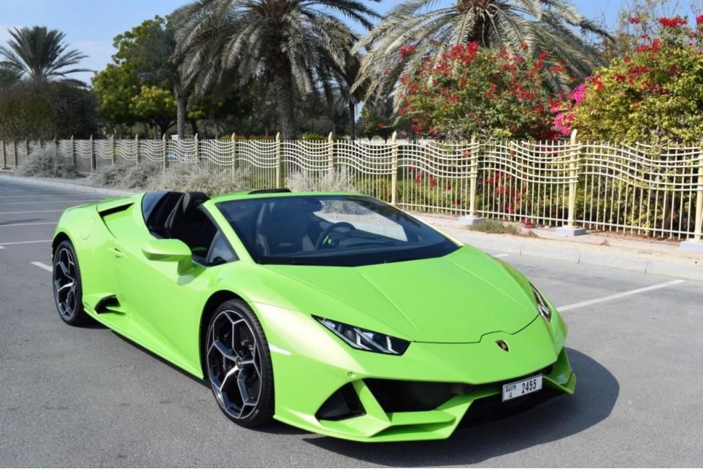 Lamborghini Huracan Evo Spyder Green 2021