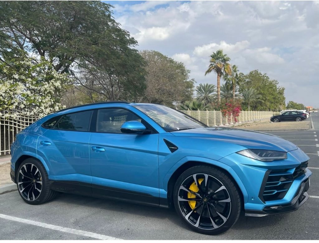 Lamborghini Urus Sky Blue 2021