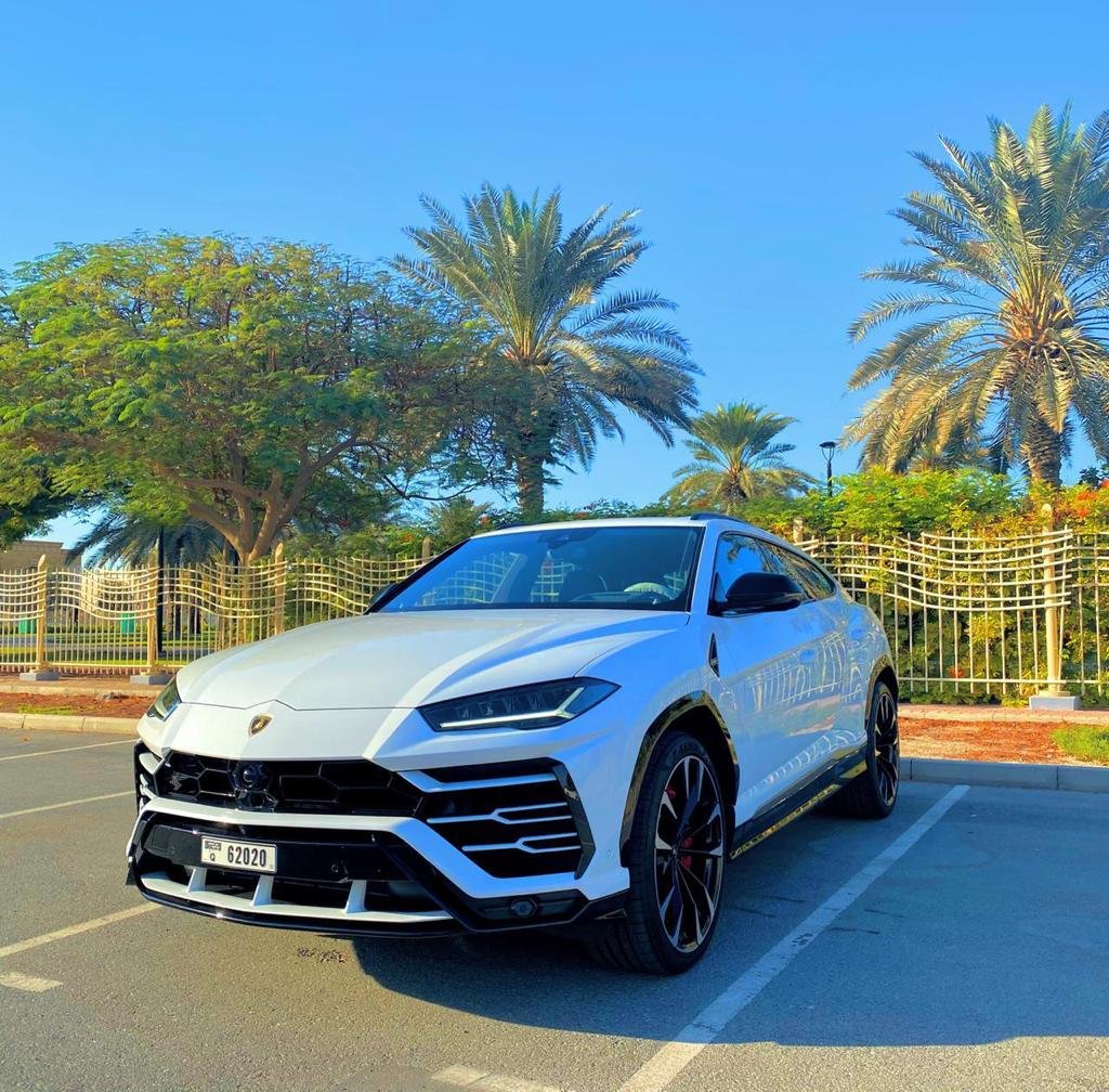 Lamborghini Urus white 2021
