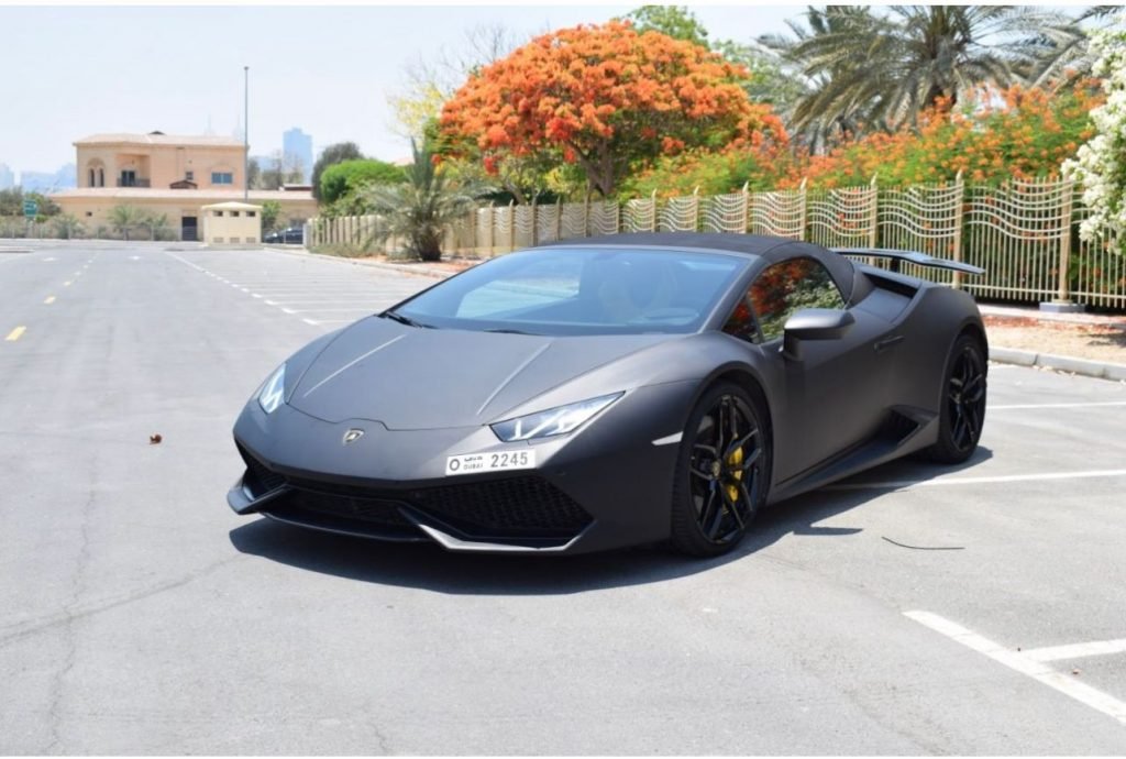 Lamborghini Huracan Spyder Black 2019