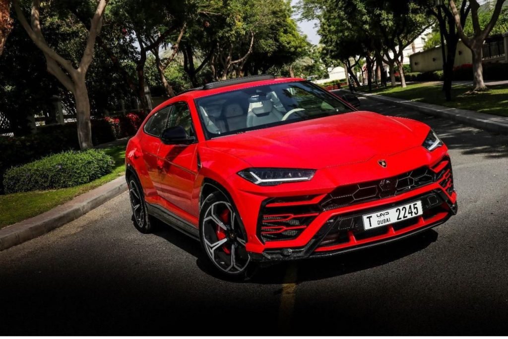 Lamborghini Urus Red 2020